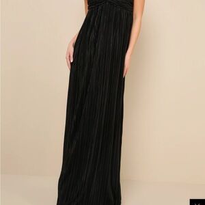 Elegant Black Maxi Skirt NWT hemmed